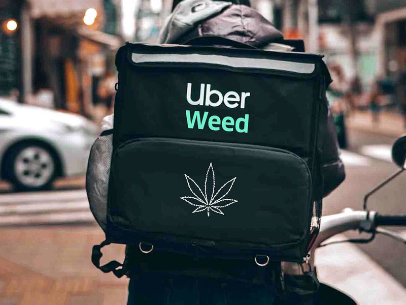 Uber hará entregas de cannabis a domicilio