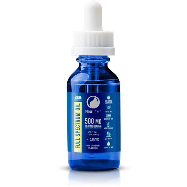 Gotas de 500 mg CBD (Full Spectrum)-CBD-PROLEVE-Vapos Mexico