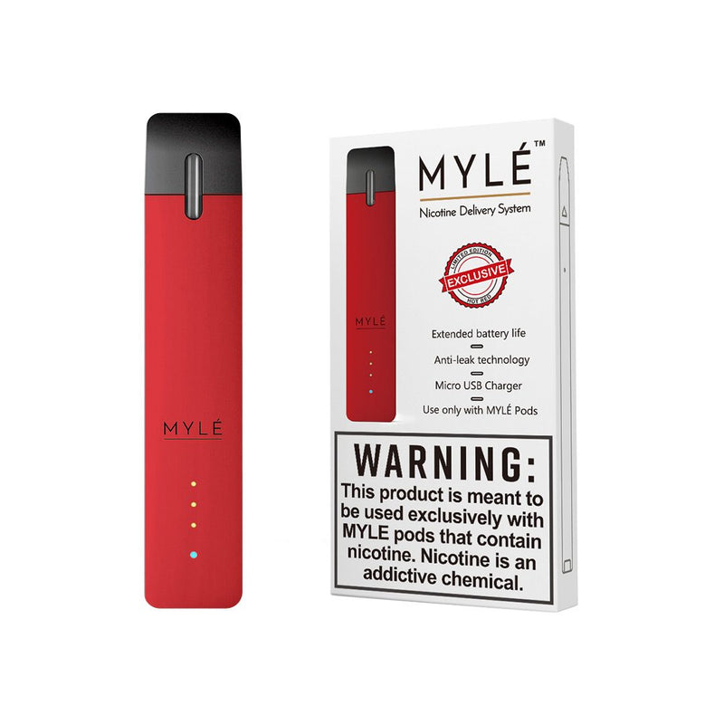 MYLE Device-CIGARRO ELECTRÓNICO-MYLE-Apple Red-Vapos Mexico