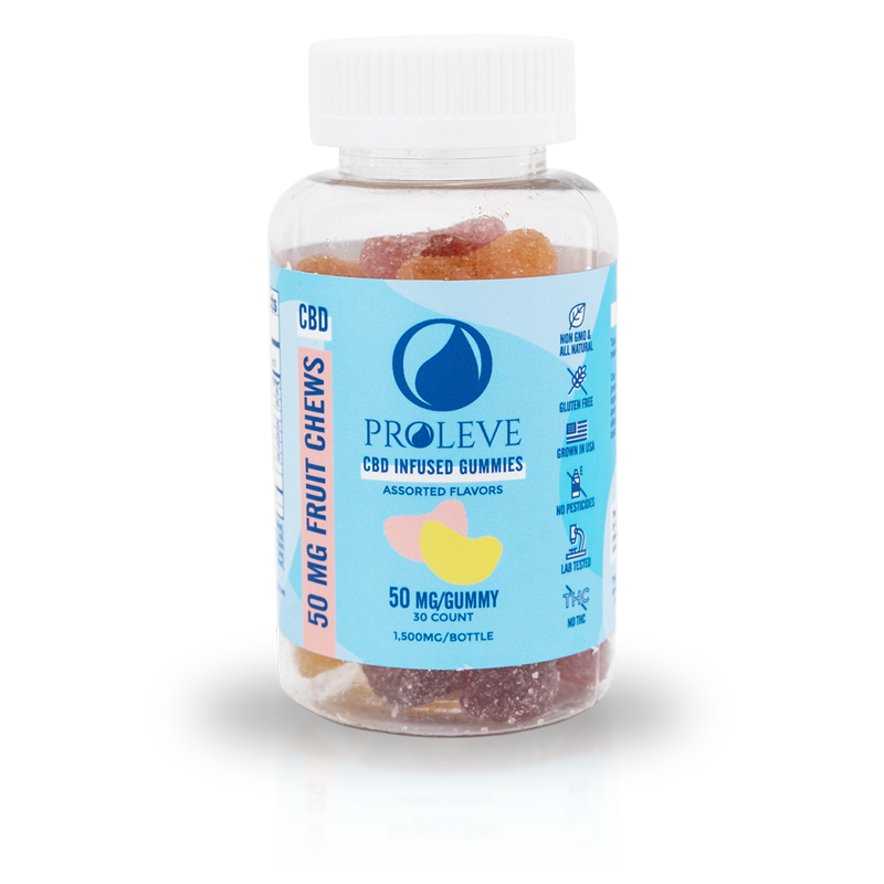 Gomitas CBD 50 mg para el Día - 30 Pack-CBD-PROLEVE-Vapos Mexico